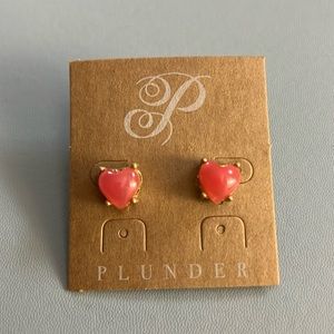 Plunder Heart Studs